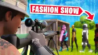 STREAM SNIPING FASHION SHOWS FOR 48 HOURS STRAIGHT