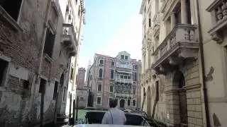 Cruising through Venice's Canalways