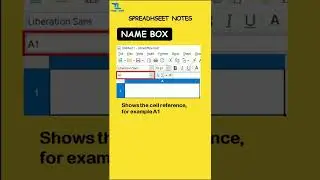 Name box in spreadsheet | MS Excel 