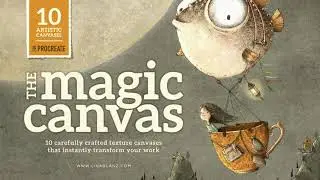 The Magic Canvas - texture documents for Procreate that transform your drawings!
