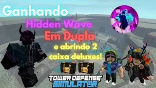 Ganhando Hidden Wave em Dupla e abrindo 2 caixa deluxes! TDS