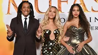 Blue Ivy, Beyoncé & Jayz at Mufasa The Lion King premier + outfit details