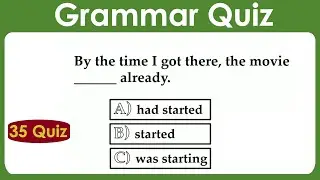 35 English Grammar Quiz | English Mixed test | Challenge Your English!