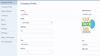 Company Profile Configuration in QuickBooks Payroll