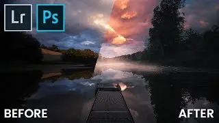 Sunset post processing and adding Haze in Lightroom | QE #99