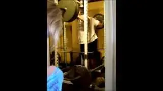 405lbs 5x5 ATG Squats ( 184 kilos ) and BLOB lifts