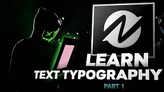 How to Create Intro Text Reveal Animation With MASKING | Node Video Tutorial (How to)