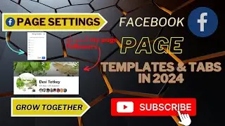 How to change Facebook page Templates and Tabs in 2024 | Facebook Page Template Change