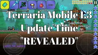 Terraria Mobile 1.3 Update Time Reavealed