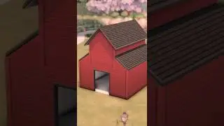 Creating a Barn in The Sims 4 with only the Base Game 