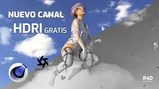 Crea un entorno realista + HDRI de regalo - Cinema4D, Octane Render - Español + Intro Rame_4D