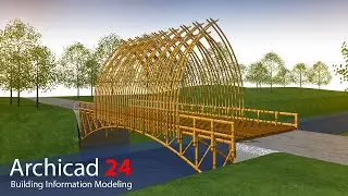 Tutorial Archicad 24 Architecture Bamboo Bridge