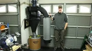 GOODBYE SAWDUST!! | DUST COLLECTOR INSTALL