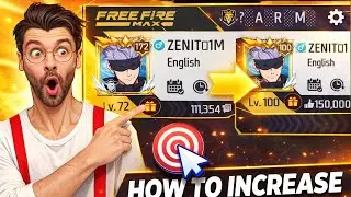 FREE FIRE LEVEL UP GITCH USING AUTO CLICKER? 😱🥶🗿