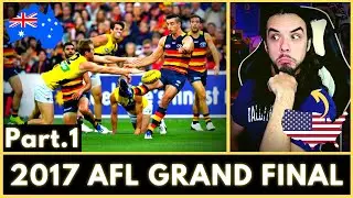 2017 AFL Grand Final **AMERICAN REACTS** Part 1