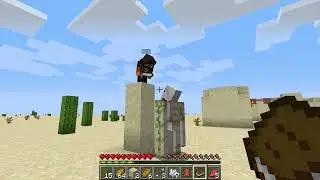 ВАЖИВАНИЕ В Minecraft КООПЕРАТИВ | БОЙ С ГОЛЕМОМ #1