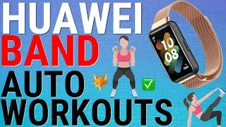 How To Turn On Auto Detect Workouts On Huawei Band 8