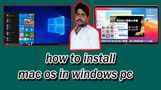 How to install mac os windows pc in Telugu || HOW to install mac on in telugu in kesi tech in telugu