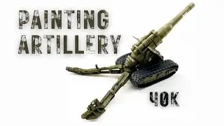 Building And Painting A Resin 3D Printed Imperial Guard Artillery