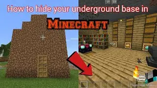 How to hide your underground base in Minecraft