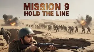 Call of Duty 2 Mission 9 – Hold the Line | Northern Egypt Gameplay Walkthrough [PC]