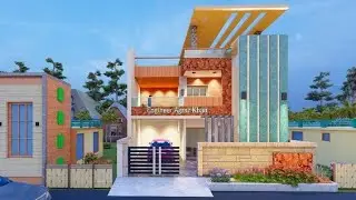 3D small size house design|low budget house design||3D ghar ka naksha kaise banaen|Er Agraz khan