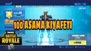 FORTNITE 100. AŞAMA KIYAFETINI ALDIM (INTIKAMCI)