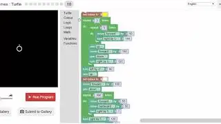 Blockly Games - Turtle - Level 9