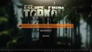 Escape from Tarkov - Settings and Menus