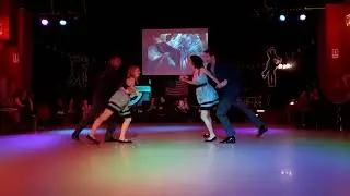 Lindy Hop (Swing) Emmanuel & Anastasia, Nikita & Daniela by Magik Dance Academy a.s.d.