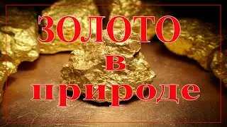 Золото в природе