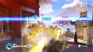 RoadHog over the wall! #Overwatch #Reinhardt