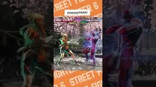 Manon Ishikawa yanks Wrestlingman out his tornado!🔥#streetfighter6 #fgc