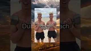 Dumbbell Beach Volleyball!