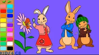 Peter Rabbit Coloring Pages for Little Ones