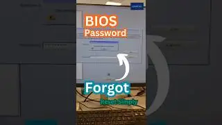 How to Reset BIOS Password Forgot 