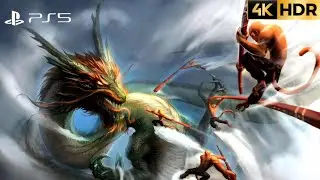 Monkey King vs Lady dragon yoguai