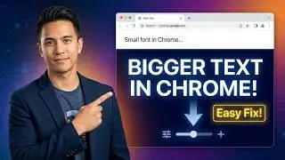 How to Change Font Size in Google Chrome (Updated 2026 Step-by-Step Beginner Guide)