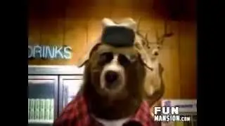 Смешная реклама Умный медведь Новый прикол Юмор! Прикол! funny