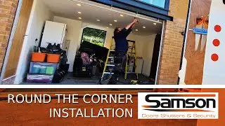 Round the Corner Garage Door - Samson Doors