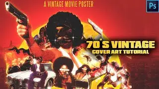 How To Create a Retro Album Cover | Photoshop Tutorial