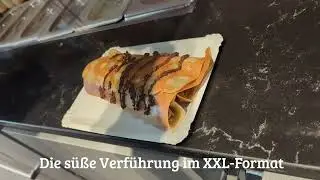 Das Highlight bei Cool Croc in Hilden: Der 1-Meter-Crêpes