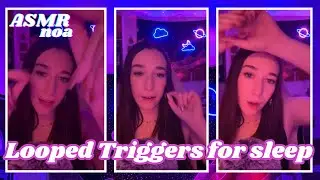Looped asmr triggers for instant sleep & relaxation