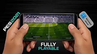 🔥eFootball PES 2021 On Mobile - Gameplay + Tutorial on Winlator 10.1 - Amod 2 Fix ไทย🔥
