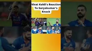 Virat Kohli's Reaction To Suryakumar's Knock vs Hong Kong Goes Viral😮🔥  #shorts #suryakumaryadav