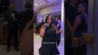 all black black tie wedding guest inspo 