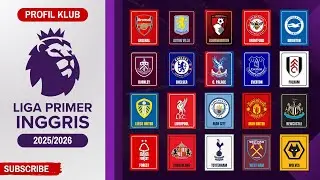 ⚽🔥  Profil 20 Klub Premier League 2025/26: Siapa Favorit Juara & Terancam Degradasi?