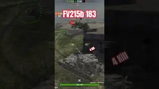 [4 Kill] FV215b 183 WoT Blitz 