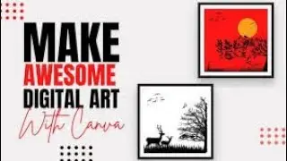 How to create digital art on canva|Graphic Mania