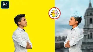 Portrait Butterfly Effects Photoshop Tutorial 2020